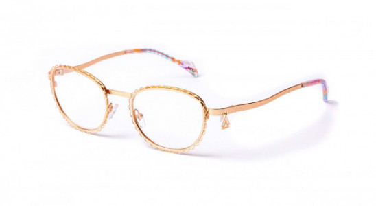 Boz by J.F. Rey JAVIERA Eyeglasses, PINK GOLD MAT / PINK LIGHT GOLD (5050)