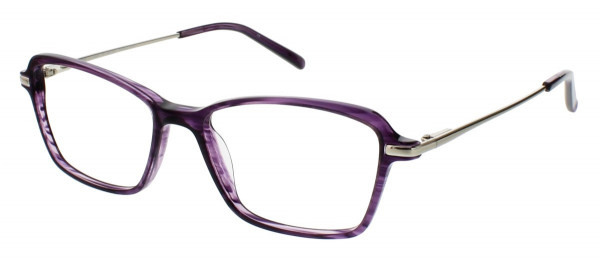 Jessica McClintock JMC 4311 Eyeglasses, Purple Horn