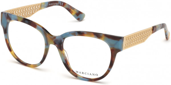 GUESS by Marciano GM0357 Eyeglasses, 089 - Turquoise/other