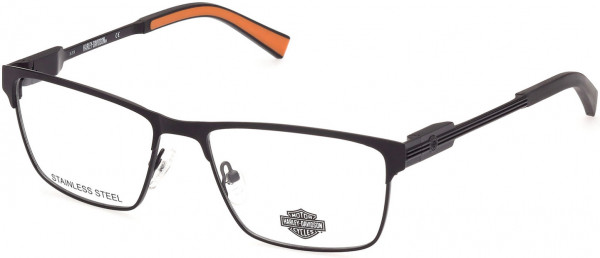 Harley-Davidson HD9009 Eyeglasses, 002 - Matte Black