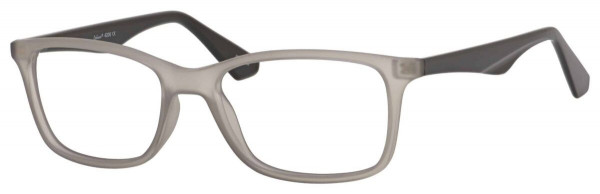 Enhance EN4200 Eyeglasses, Matte Light Grey/Shiny Black