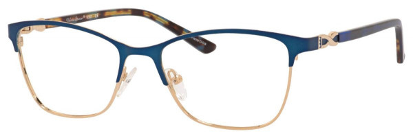 Valerie Spencer VS9367 Eyeglasses, Blue/Gold
