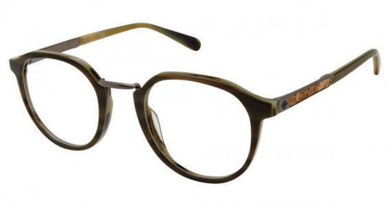 Sperry Top-Sider RIVERA Eyeglasses, C03 OLIVE HORN