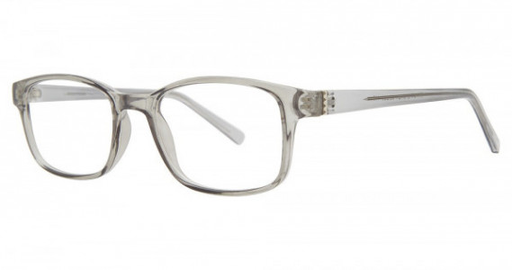 Smilen Eyewear 250 Eyeglasses, Crystal Grey