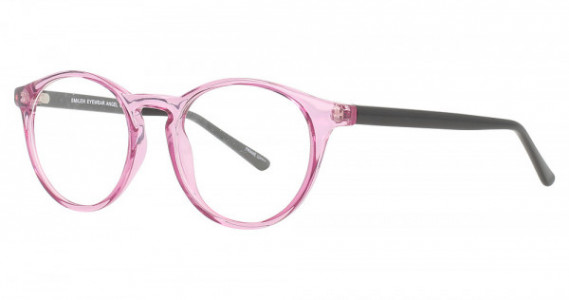 Smilen Eyewear Angel Eyeglasses, Pink/Black