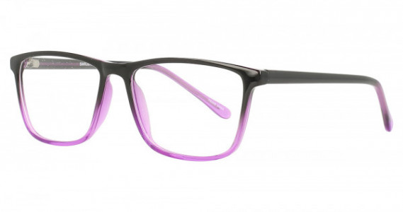 Smilen Eyewear Dream Eyeglasses, Black/Purple