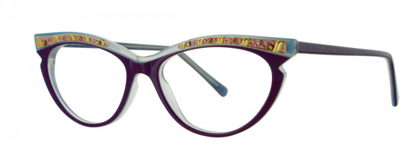 Lafont Freesia Bijoux Eyeglasses, 7115B Purple