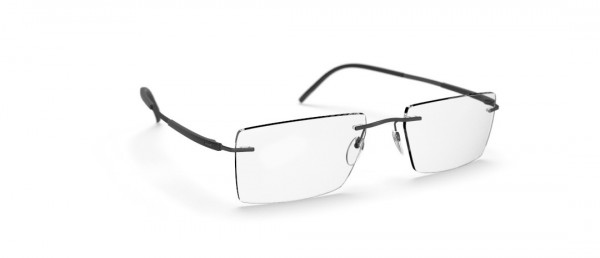 Silhouette Titan Dynamics Contour DR Eyeglasses, 9040 Pure Black