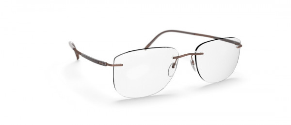 Silhouette Titan Dynamics Contour JF Eyeglasses, 6140 Simply Brown