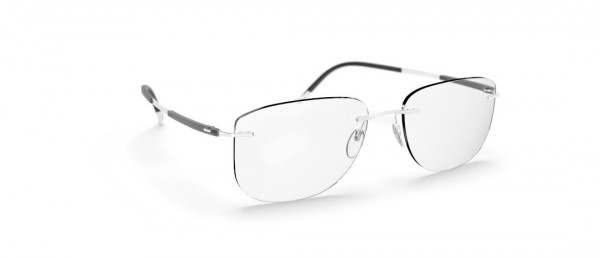 Silhouette Titan Dynamics Contour JF Eyeglasses, 7110 Titanium / Grey