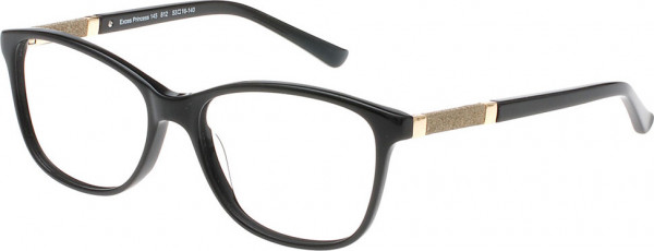 Exces PRINCESS 145 Eyeglasses, 812 Black-Gold