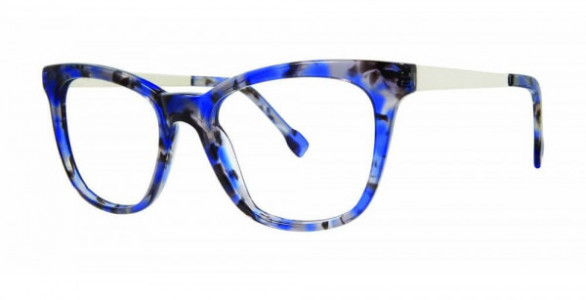 Fashiontabulous 10X256 Eyeglasses, Blue Tortoise/Silver