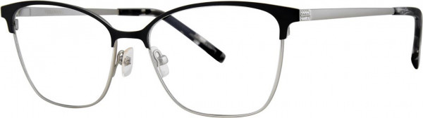 Vera Wang Brielle Eyeglasses, Black/Silver