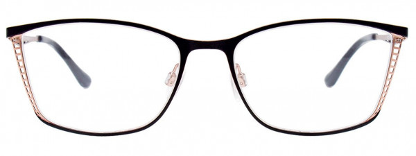 Takumi TK1137 Eyeglasses, 090 - Matt Black & Light Gold