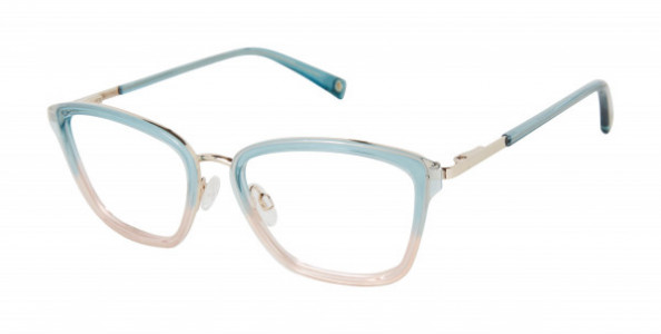 Brendel 922064 Eyeglasses, Teal/Blush - 75 (TEA)