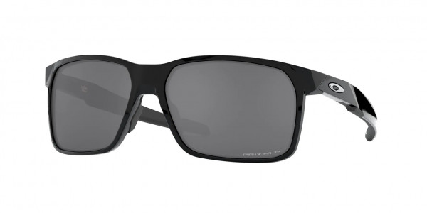 Oakley OO9460 PORTAL X Sunglasses, 946006 PORTAL X POLISHED BLACK PRIZM (BLACK)
