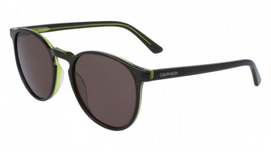Calvin Klein CK20502S Sunglasses, (320) CRYSTAL OLIVE/MOSS