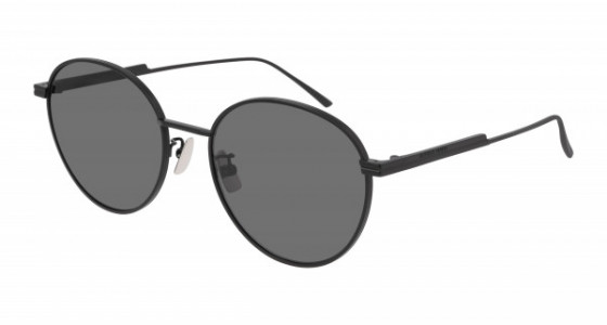 Bottega Veneta BV1042SA Sunglasses, 001 - BLACK with GREY lenses