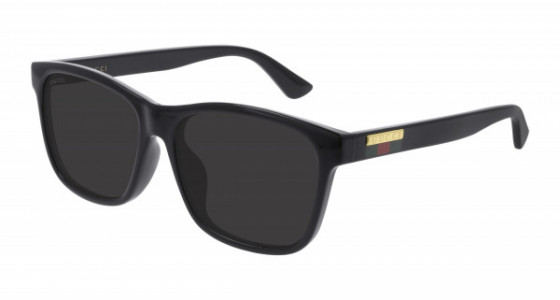 Gucci GG0746SA Sunglasses, 001 - BLACK with GREY lenses