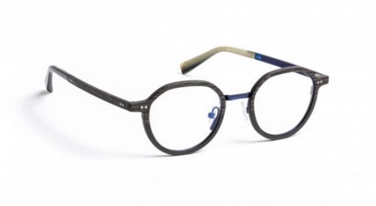 J.F. Rey JF2901 Eyeglasses, WOOD/CARBON/BLUE/NAVY (0522)