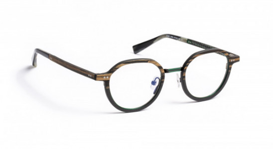 J.F. Rey JF2901 Eyeglasses, WOOD/CARBON/BRUSHED GREEN (9545)