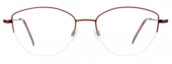 CoolClip CC846 Eyeglasses, 010 - Satin Dark Brown
