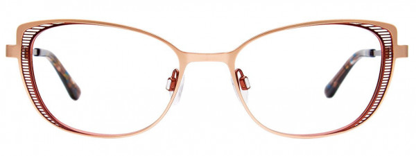 Takumi TK1148 Eyeglasses, 010 - Matt Gold & Dark Brown