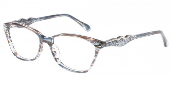 Diva DIVA TREND 8131 Eyeglasses, 704 Blue-Brown-Silve