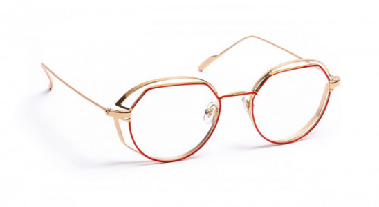 J.F. Rey JF2914 Eyeglasses, RED CHERRY / PINK GOLD (3555)