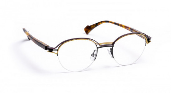 J.F. Rey JF2879 Eyeglasses, 3090 RED / SILVER / HAZELNUT