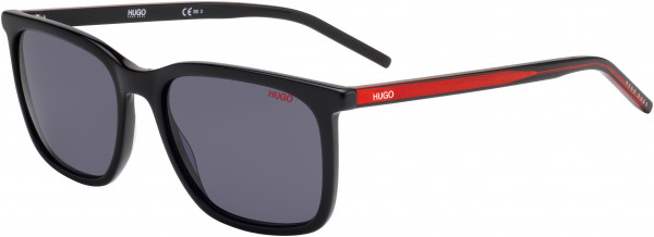 HUGO Hugo 1027/S Sunglasses, 0OIT Black Redgd