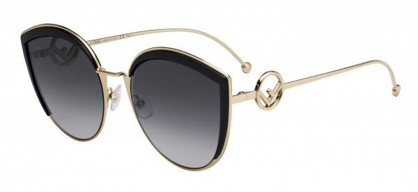 Fendi Fendi 0290/S Sunglasses, 0807 Black