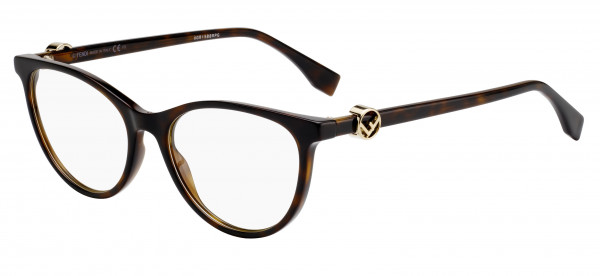 Fendi Fendi 0332 Eyeglasses, 0807 Black