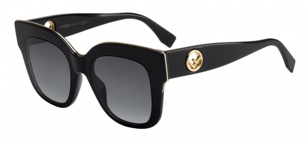 Fendi Fendi 0359/G/S Sunglasses, 0807 Black