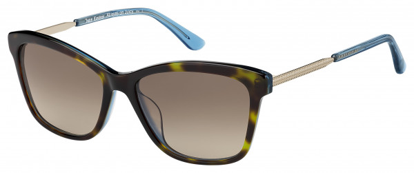 Juicy Couture Juicy 604/S Sunglasses, 0IPR Havana Blue