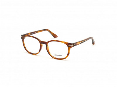 Longines LG5009-H Eyeglasses, 053 - Shiny Striped Blonde Havana, Shiny Endura Gold