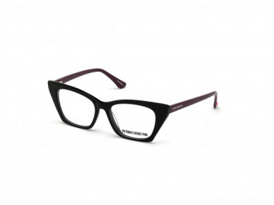 Pink PK5006 Eyeglasses, 001 - Black W/ Heart Temple In Purple