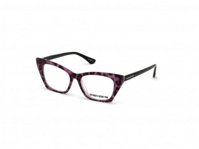 Pink PK5006 Eyeglasses, 077 - Fuschia Pattern W/ Heart Temple In Black