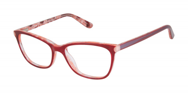 gx by Gwen Stefani GX073 Eyeglasses, Burgundy/Blush (BUR)