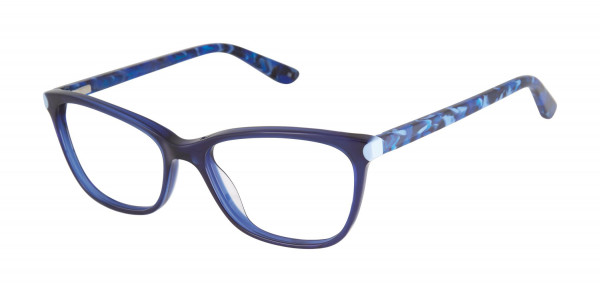 gx by Gwen Stefani GX073 Eyeglasses, Navy/Light Blue (NAV)