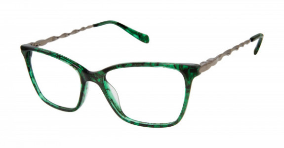 Tura by Lara Spencer LS130 Eyeglasses, Emerald (EMR)