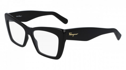 Ferragamo SF2865 Eyeglasses, (001) BLACK
