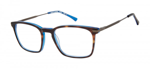Vince Camuto VG279 Eyeglasses, OXBL BLACK OVER BLUE