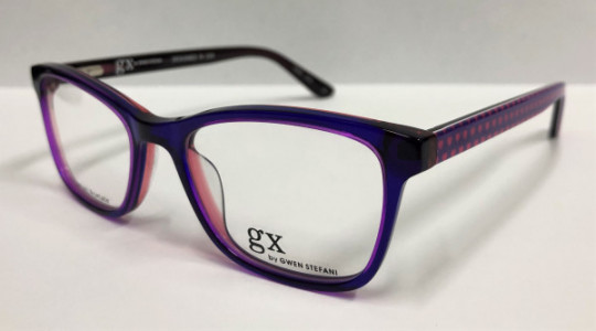 gx by Gwen Stefani GX821 Eyeglasses, Purple (PUR)