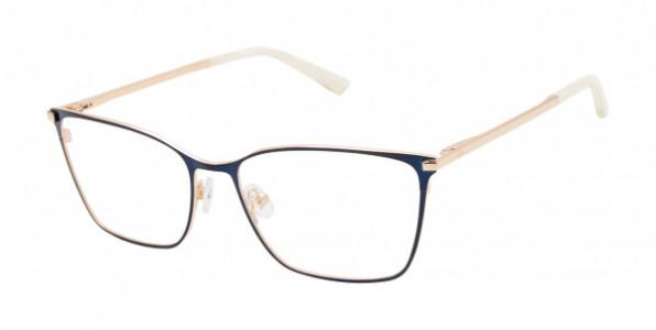 Ted Baker TW505 Eyeglasses, Navy Gold (NAV)