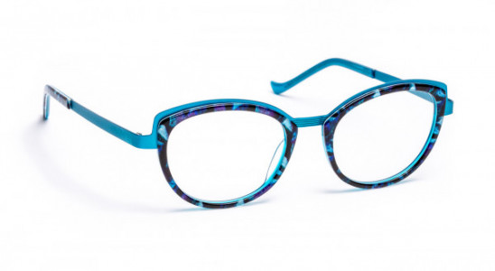 J.F. Rey LOLLY Eyeglasses, TURQUOISE/PURPLE 12/16 GIRL (2575)