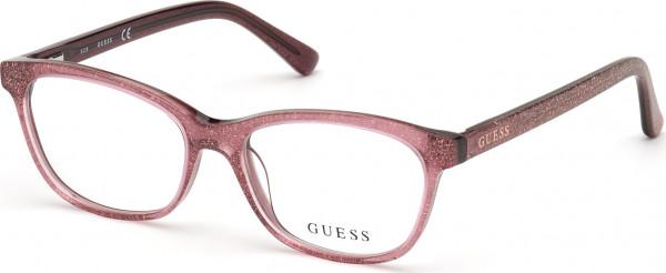 Guess GU9191 Eyeglasses, 083 - Violet/Monocolor / Pink/Monocolor
