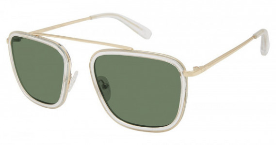 Sperry Top-Sider TARPON Sunglasses, C03 CRYSTAL/GOLD (SOFT GOLD FLASH)