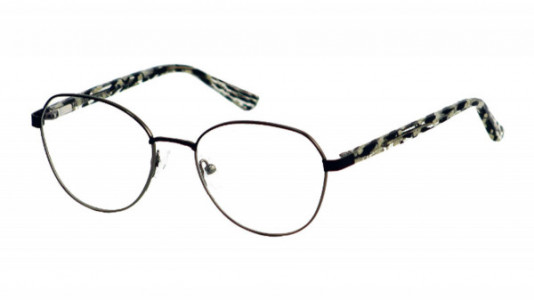Jill Stuart JS 7004 Eyeglasses, 2-GUNMETAL/BLACK
