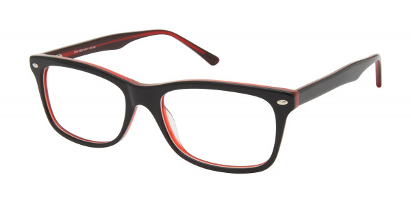Value Collection 814 Caravaggio Eyeglasses, RED